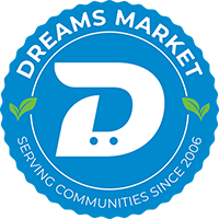 dreams market دريمز ماركت Logo
